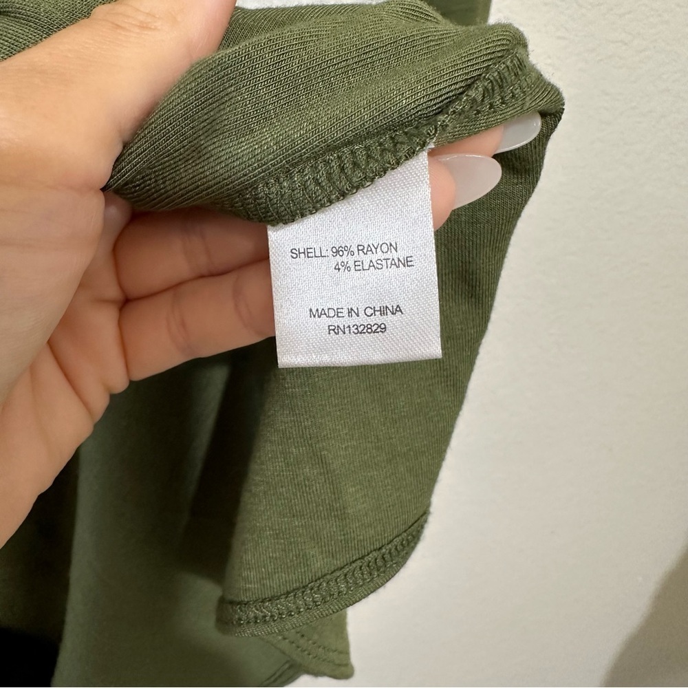 Privacy Please Green Mini Wrap Dress S - Picture 7 of 7